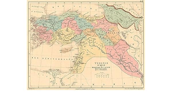 Amazon Com Turkey In Asia Transcaucasia Mesopotamia Syria