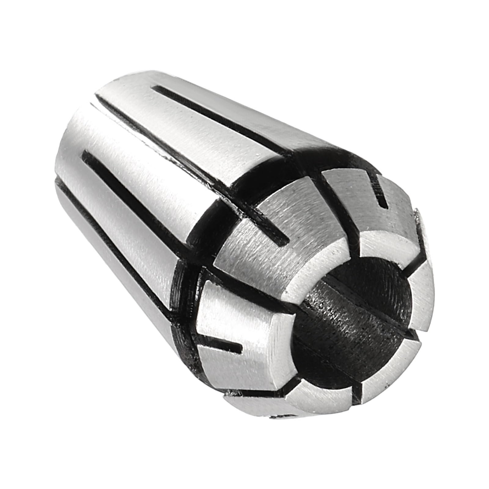 CoCud Spring Collet Chuck, ER-11 Spring Collet 6mm Clamping Diameter, 40Cr Steel Convenient Disassembly Chuck - (Applications: for CNC Engraving Machine Tool)