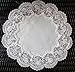 Galleria di Giovanni Doily Royal Rose European Lace Antique White Topper Dresser Scarf 16