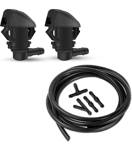 thumbnail image 2 of Partuto Front Windshield Washer Nozzles Kit With 2 Meters Hose And 3 2 of 10