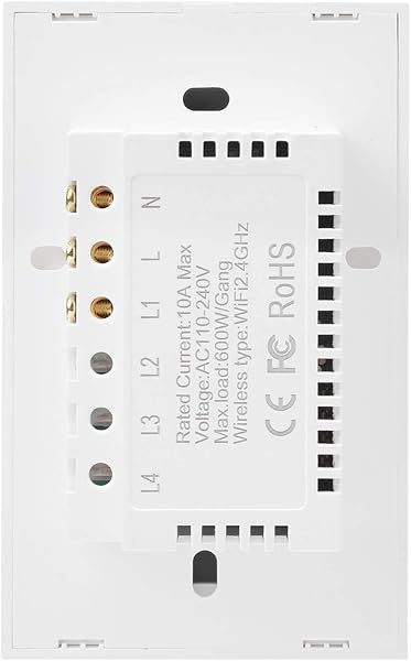 Smart Switch WiFi Button Control remoto Accesorios industriales compatibles con Amazon Alexa y para el control de voz de Google Home