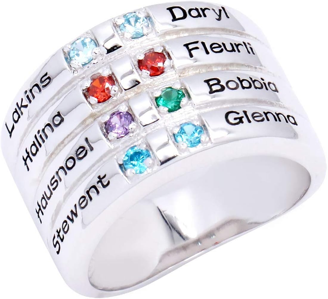 personalized ring with child's name