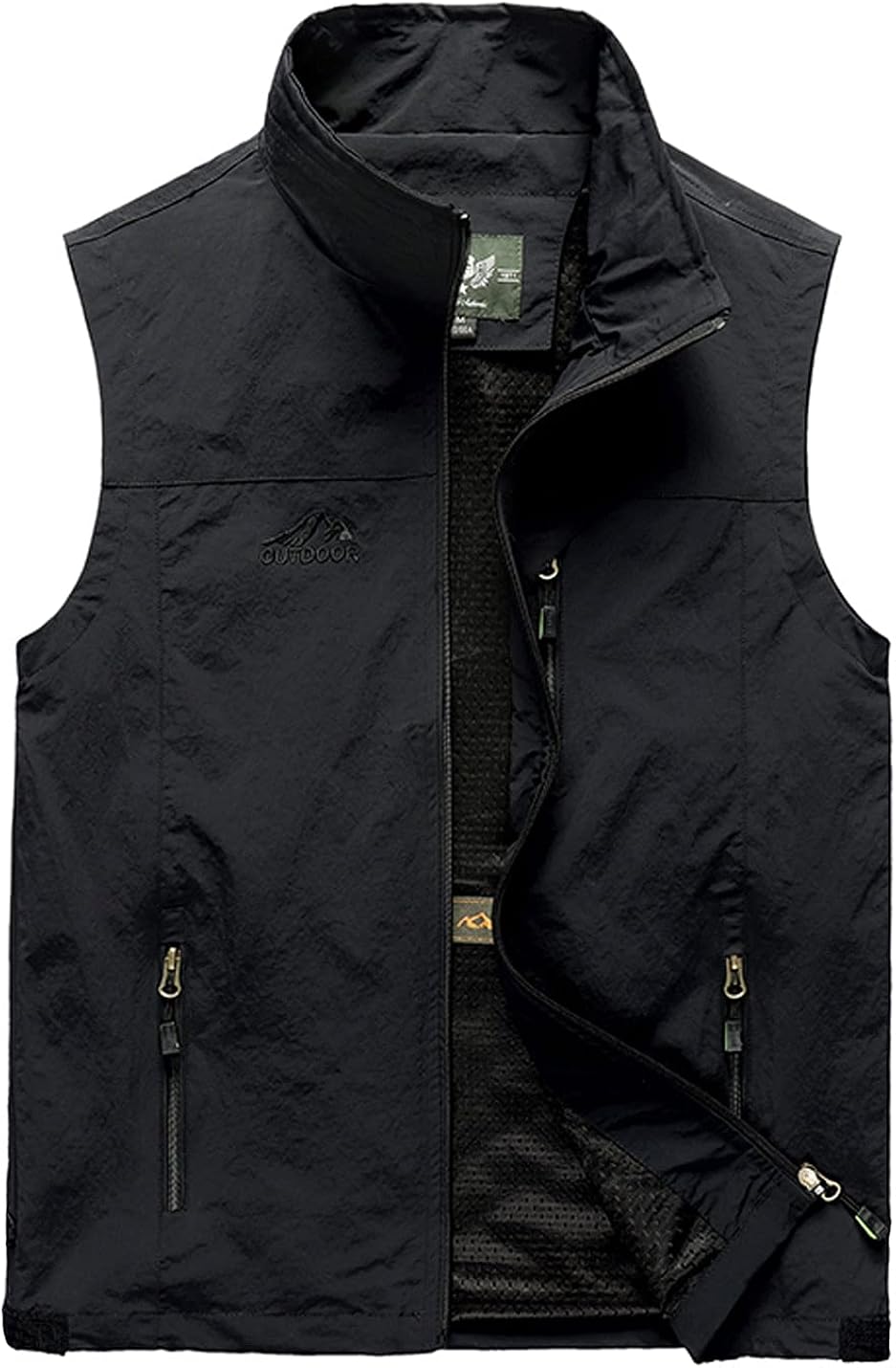 Gihuo Men's Golf Lightweight Photo Vest Fishing Travel Safari Vest: Clothing