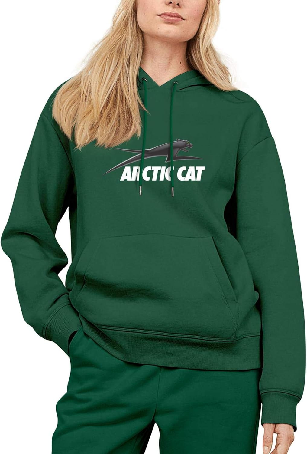 Womens Hoodie Classic Sweatshirt ArcticCatMotorcycleLogo