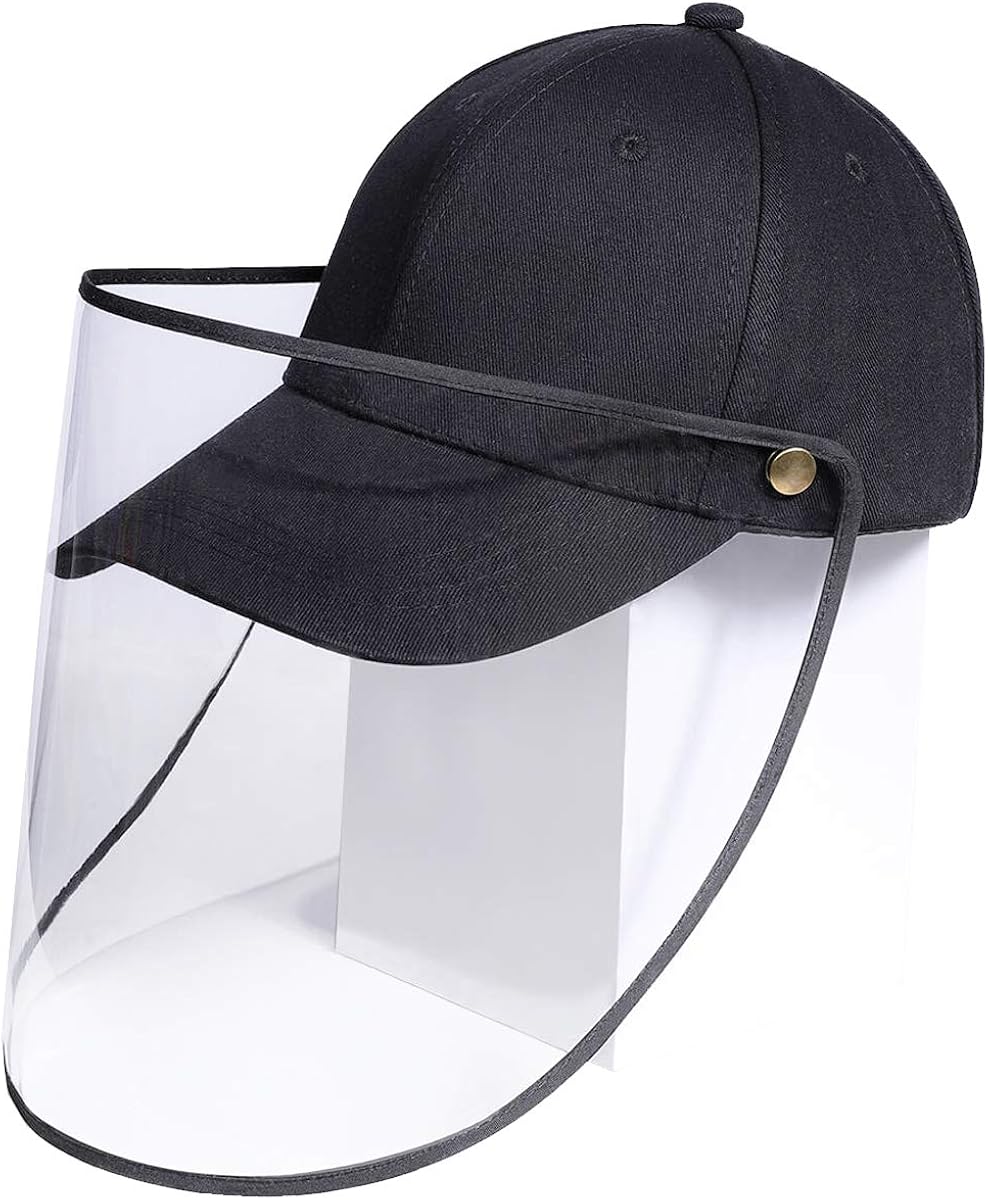 black pvc peaked military cap