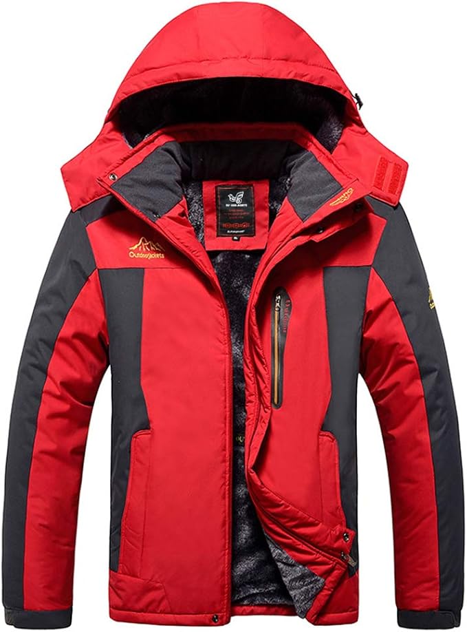 Tilozs Jungen Winterjacke - Atmungsaktiv & Winddicht Mit Kapuze Für Outdoor