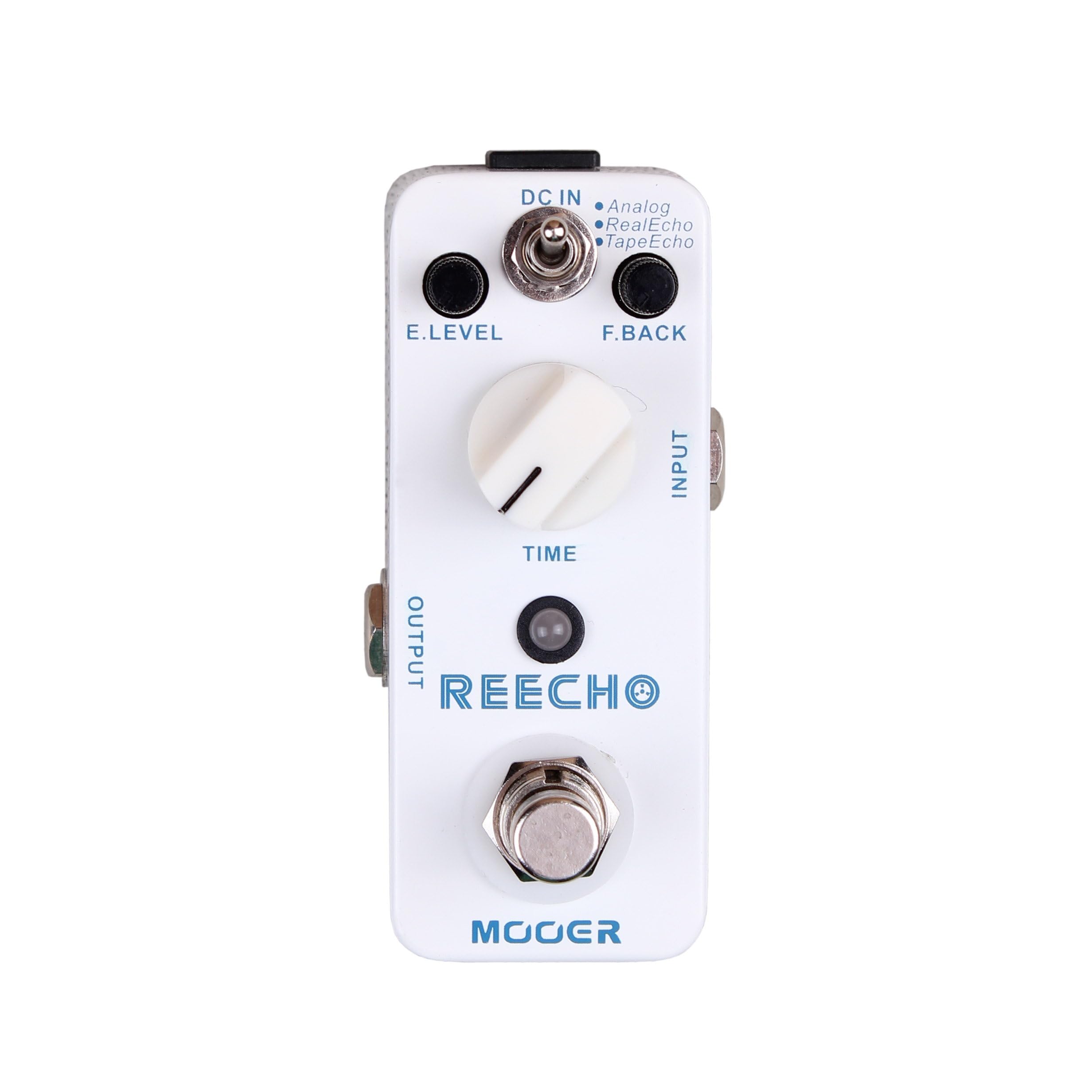 Mooer Reecho, digital delay pedal, White