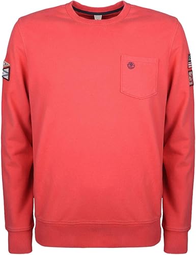 red timberland sweatshirt
