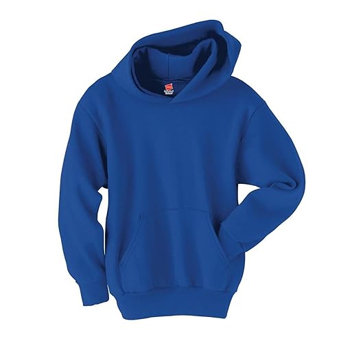 Hanes Boys Eco Smart Pullover Hoodie, Deep Royal, X-Large