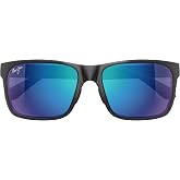 Maui Jim Polarized Men's and Women's Red Sands Rectangular Sunglasses