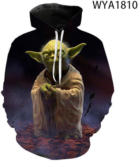 Baby Yoda Hoodies Men Women Children The Mandalorian Yoda Printed 3D