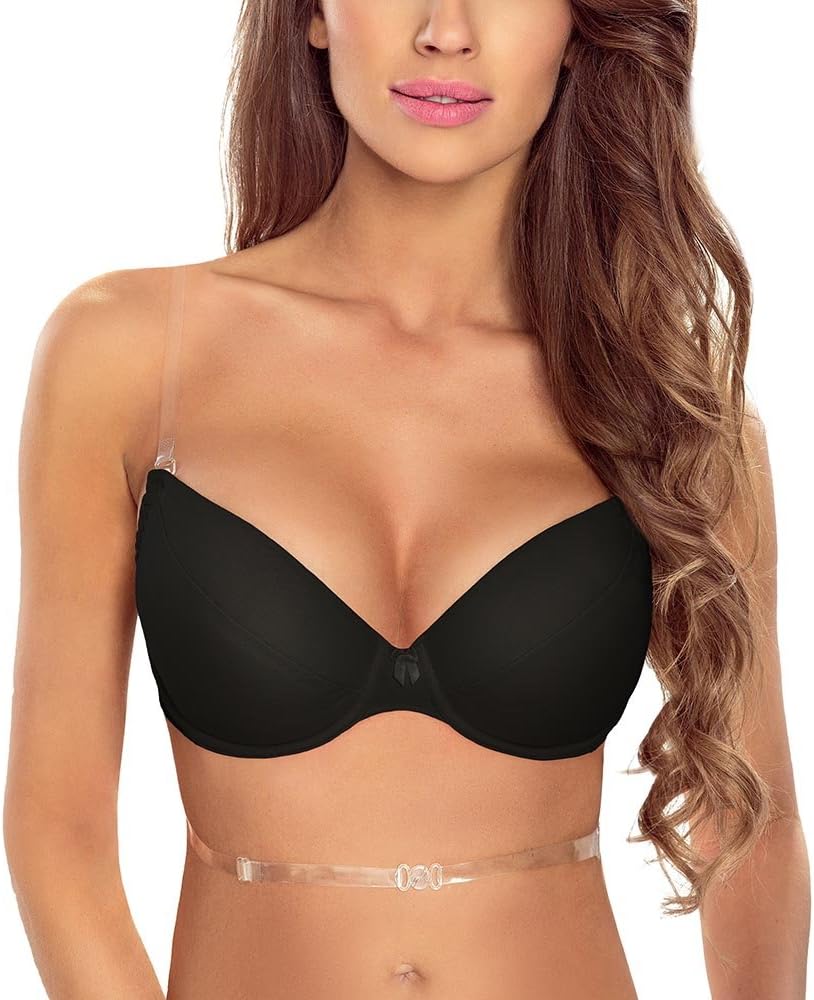 VivisenceUnderwired Multiway Convertible Silicone Push-Up Bra 1035