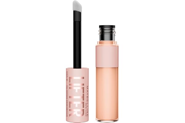 Maybelline Lifter Serum Concealer, Radiant Concealer with Full Coverage, Includes 2% Peptides + Caffeine to Hydrates & Bright