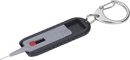 Smart-Planet Reifenprofilmesser + Schlüsselanhänger Made in Germany/Profil Messgerät zum Profiltiefe messen bei Autoreifen