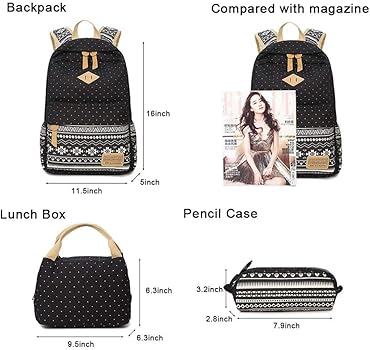 girl backpacks and lunchboxes