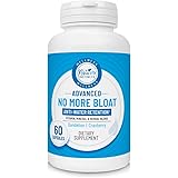 Nature's Instincts No More Bloat Herbal Supplement for Water Retention with Dandelion, Green Tea & Apple Cider Vinegar, 60Cou
