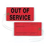 Out of Service Tags 50-pk. - 6.25" x