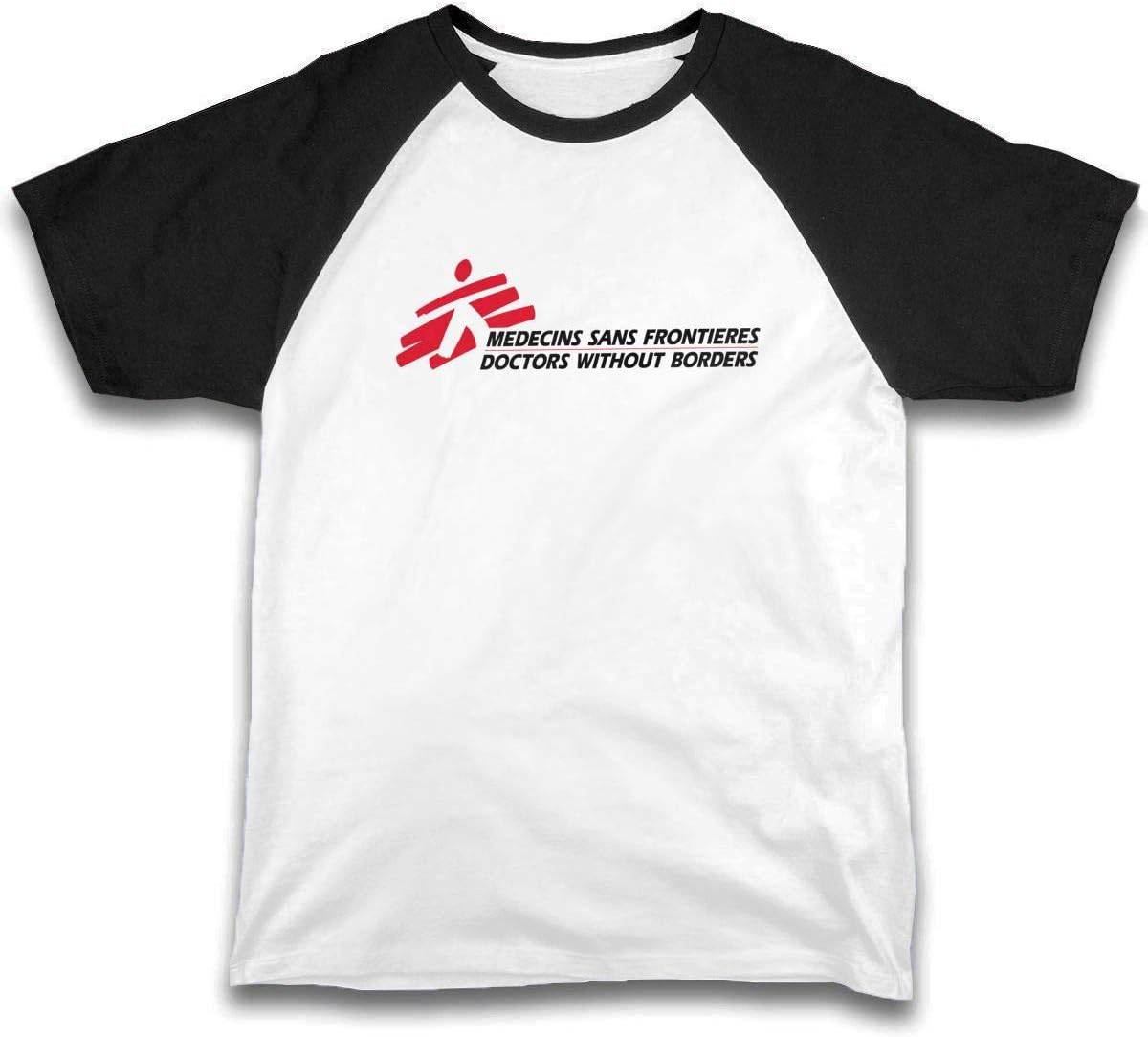 Ksiwre Girls Boys Printed Short-Sleeve T-Shirt Doctors Without Borders