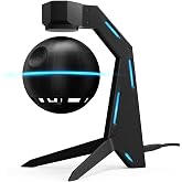 WKYSTR Magnetic Levitation Bluetooth Speaker, Floating &amp; Spinning, Sci-Fi Decor Gifts for Men
