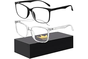 hunsquer Blue Light Glasses for Women Blue Light Blocking Glasses Men Computer Gaming Blue Screen Glasses Mens Blue Light Blocker Glasses