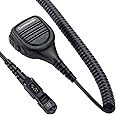 commountain Speaker Mic Compatible with Motorola Potable Radios XPR 3500e XPR 3300e (3500 3300) XPR3500e XPR3300e XPR3500 XPR3300, Noise Reduction Shoulder Microphone
