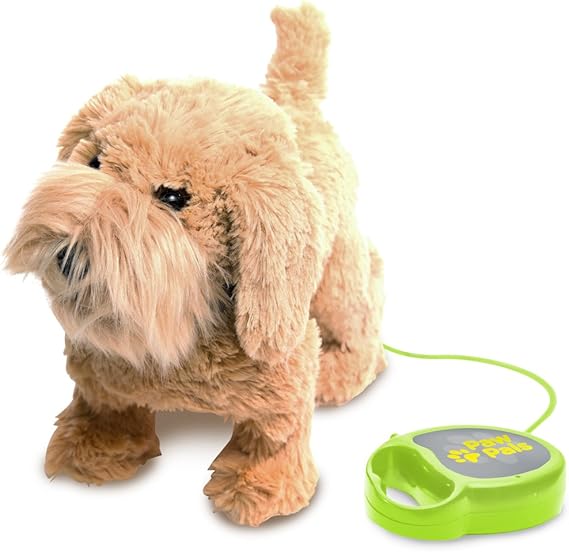 walking dog toy with control lead