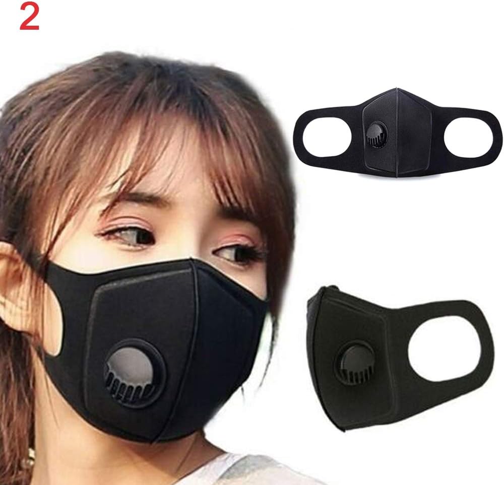Farrom Unisex Mouth Mask Anti Dust Fog Face Mouth Mask Windproof Mask for Women Men Sports Cycling Camping Travel