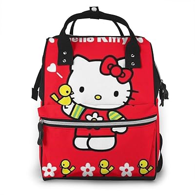 Diaper Bag Backpack - Red Hello Kitty Multifunction Burundi | Ubuy Diaper Bag Backpack - Red Hello Kitty Multifunction Burundi | Ubuy