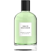 David Beckham Aromatic Greens Eau de Parfum 3.3 fl oz (Pack of 1), Notes of Lemon, Green Apple, and Cedarwood, Men's Fragrance, Long Lasting, Everyday Fragrance, Travel Size