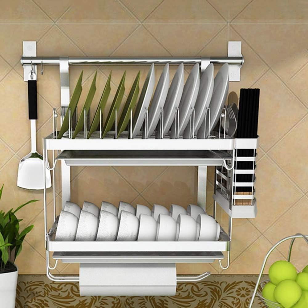 Elegante Y Simple Estante De Cocina para El Hogar Estante para Platos