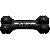 KONG Extreme Goodie Bone™ - Durable Rubber Dog Bone for Power Chewers, Black - For Medium Dogs