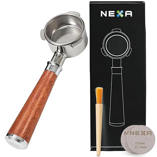 NEXA 54mm Bottomless Portafilter Breville portafilter Compatible