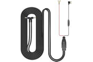 Seventour Car TV Headrest Monitor Hardwired Kit Battery Fuse Power Cable (2 Ports)