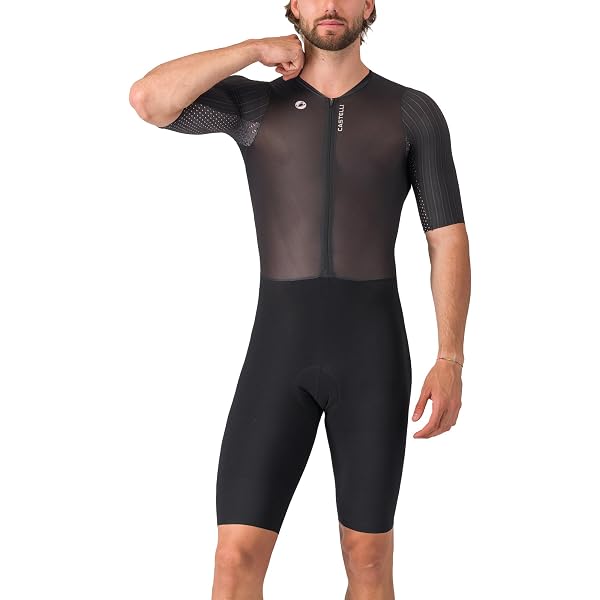 Amazon.com: CASTELLI, PR 2 Tri Speed Suit - Men's, Belgian Blue