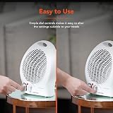 Warmlite Thermo Fan Heater 2000 W WL44002 with 2 Settings Overheat Protection view 6