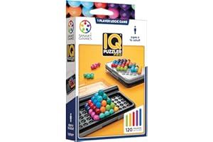 SmartGames - IQ-Puzzle-Pro - Educational Brainstorming - Multi-Level Strategy Game and Skill Building - Logic and Thinking Ga