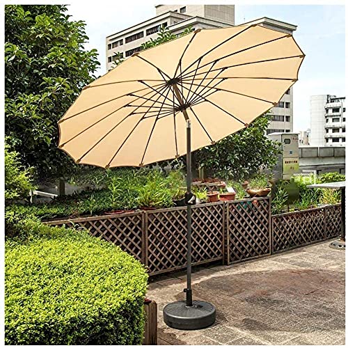 CCLLA Garten Sonnenschirme Garten Sonnenschirme, 2,5 m Sonnenschirm mit Kurbelgriff, Verstellbarer Neigungsmechanismus… – Bild 7