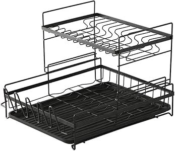 YUHJ Estante para Platos de Cocina, Estante para Platos, escurridor