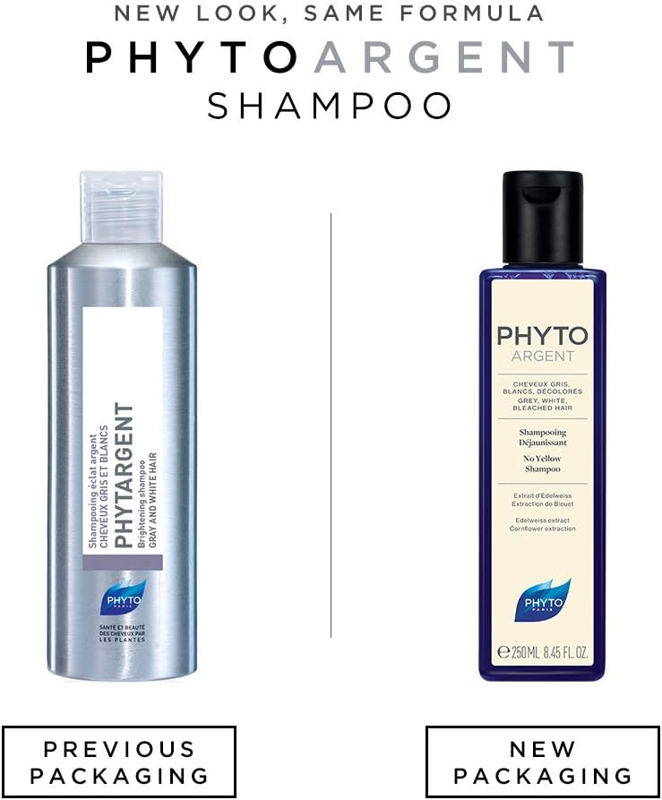 Phyto Argent No Yellow Shampoo 250 ml (Pack of 1) purple - Image 3