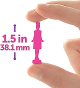 Barbie Mini Barbie Land 5-Pack Fashionistas Dolls 1.5-inch Nail Polish view 3