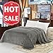 Shilucheng Goose Feathers Down Comforter, Soft 600TC Cotton Fabric, 850 Fill Power All Season Duvet Insert, Hotel Quality Comforter, Fluffy and Cozy (Grey, 80