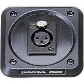 Audio-Technica AT8646QM Microphone Shock-mount Plate | Intended for Use with Microphones Mounted on Lecterns, Suspended Rubber Panel Isolates Mic from the Mounting Surface