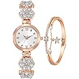 ADSBIAOYE Women's Bracelet Watch Fashion Item Waterproof Quartz Flower Shaped Watch
