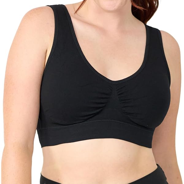 Amoena Women's Emilia Seamless Post-Surgical Bra - Pocketed, Pull-On Comfort - View #5