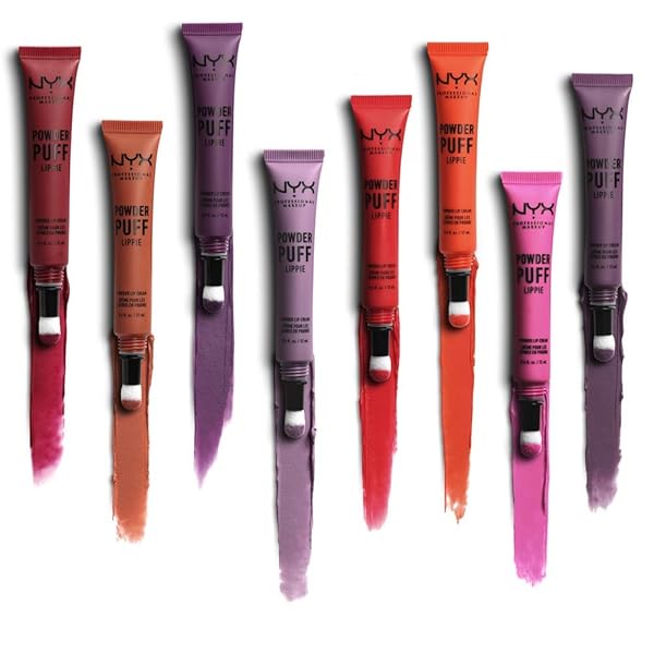 NYX PROFESSIONAL MAKEUP POWDER PUFF LIPPIE LIP CREAM, LIQUID LIPSTICK – SQUAD GOALS (TEA ROSE PINK)