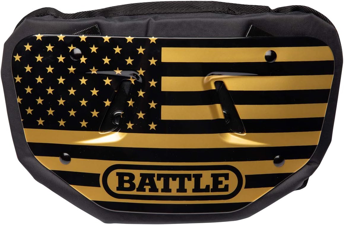 Battle Sports Back Plate - Rear Protector Lower Back Pads for Football Players : Sports & Outdoors