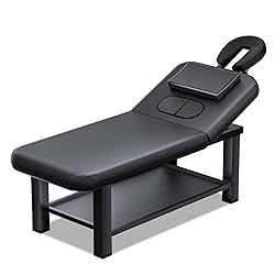 Adjustable Backrest Massage Table for