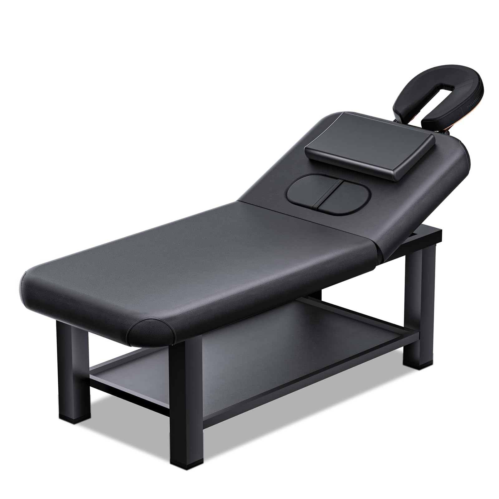 Adjustable Backrest Massage Table for