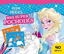 La  Reine des Neiges, mes super pochoirs