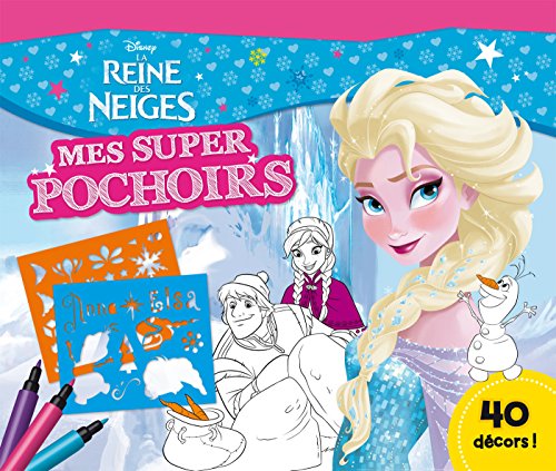 La  Reine des Neiges, mes super pochoirs